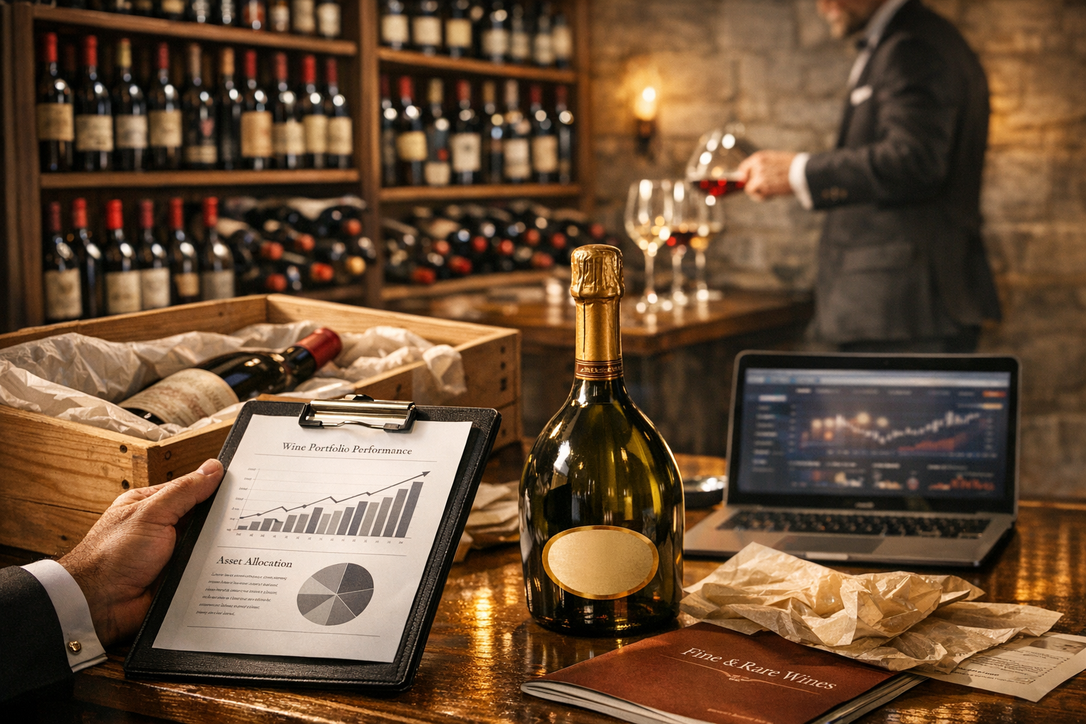 Investir dans le Vin : Opportunités et Dégustations Inoubliables